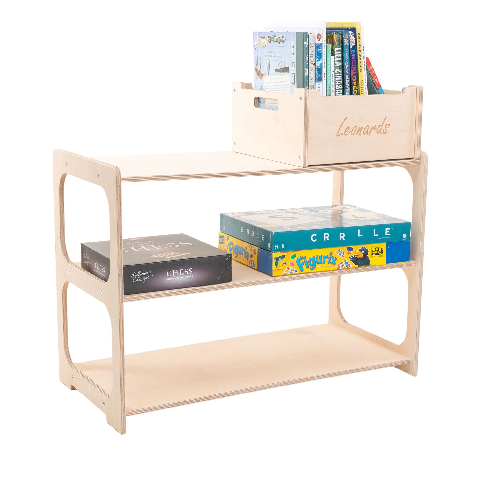 Kids Storage Shelf | Nursery Clothes Organizer