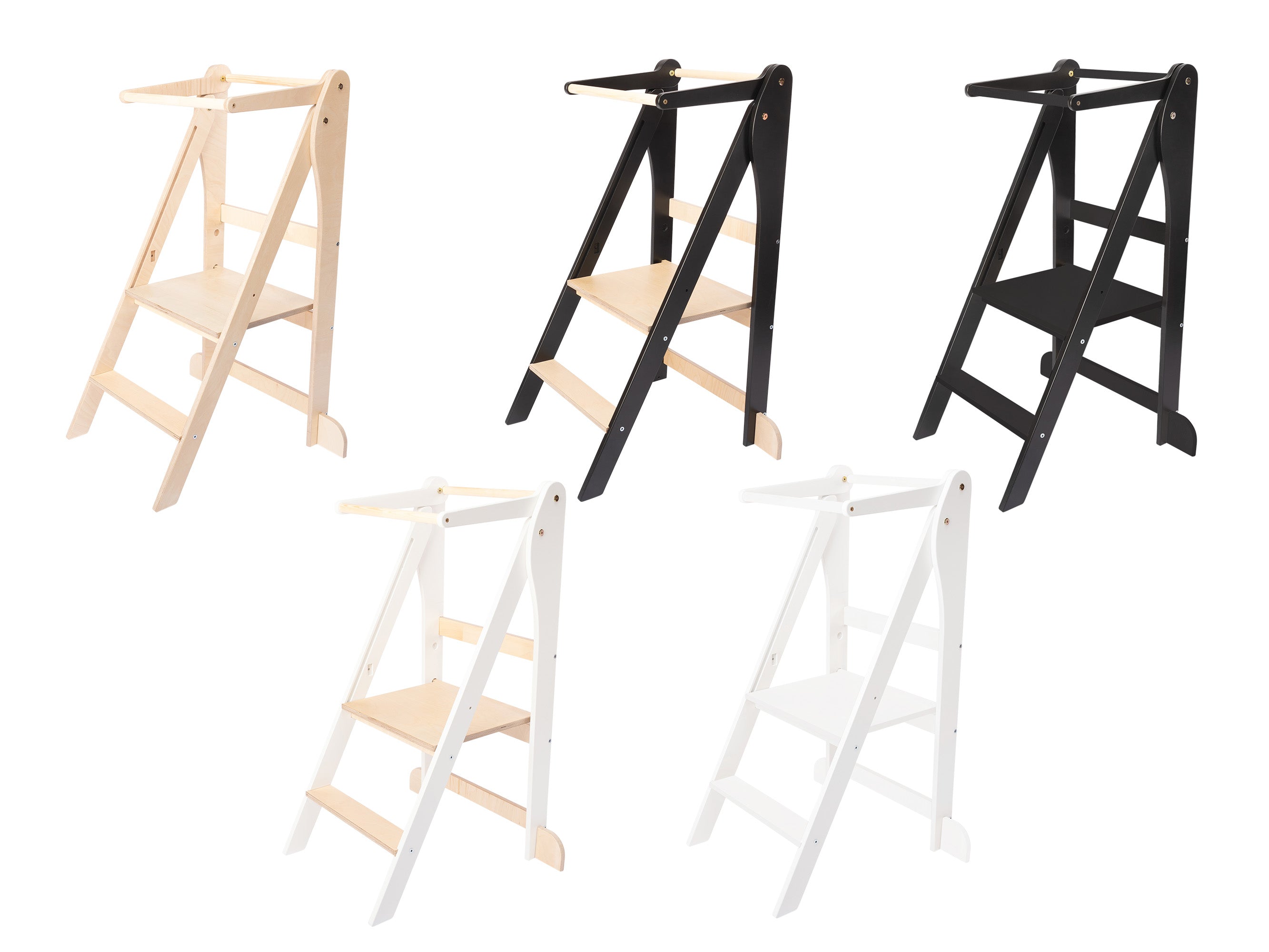 Foldable Adjustable Height Learning Tower KSAL