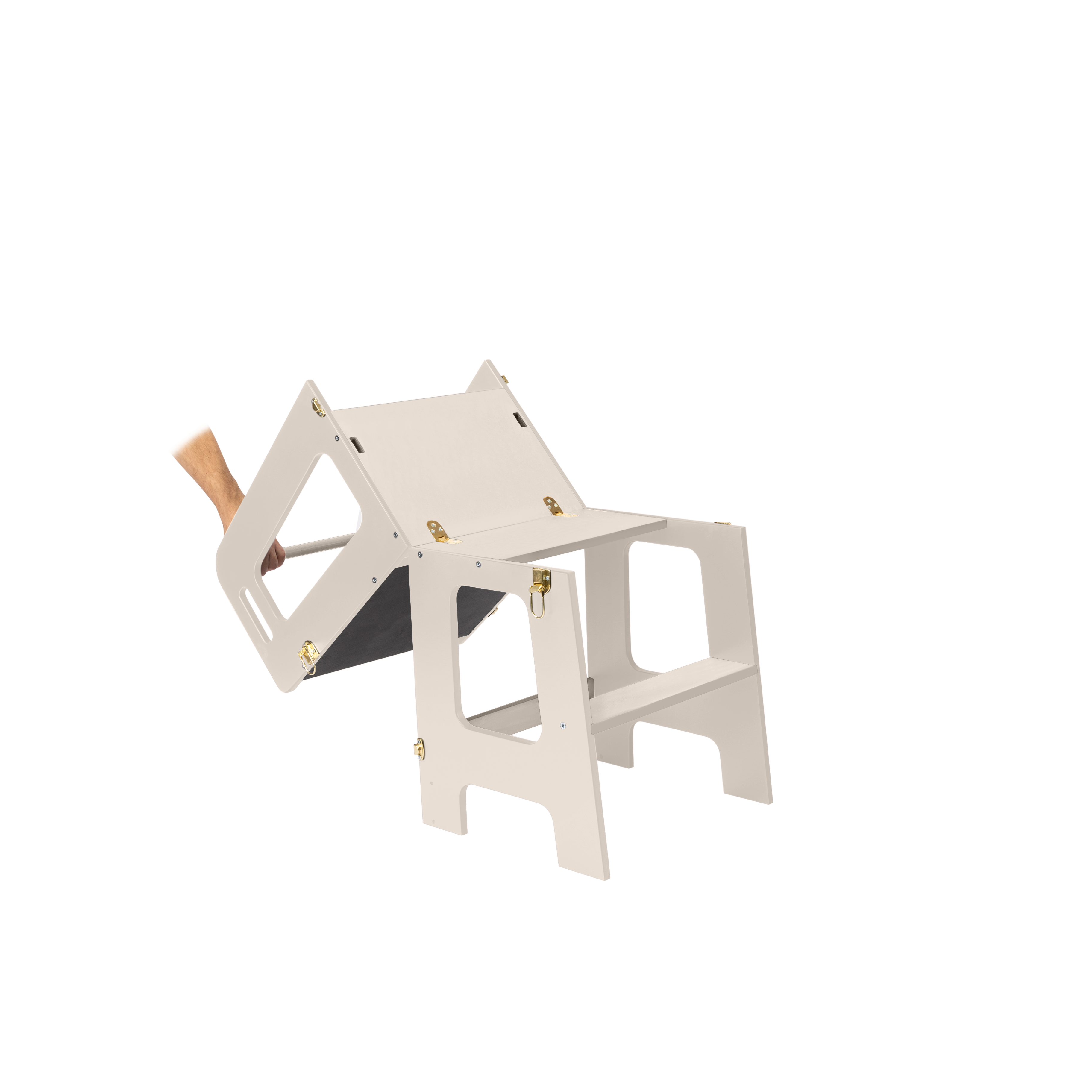 2 in 1 Learning Tower & Desk with Blackboard KLOK2