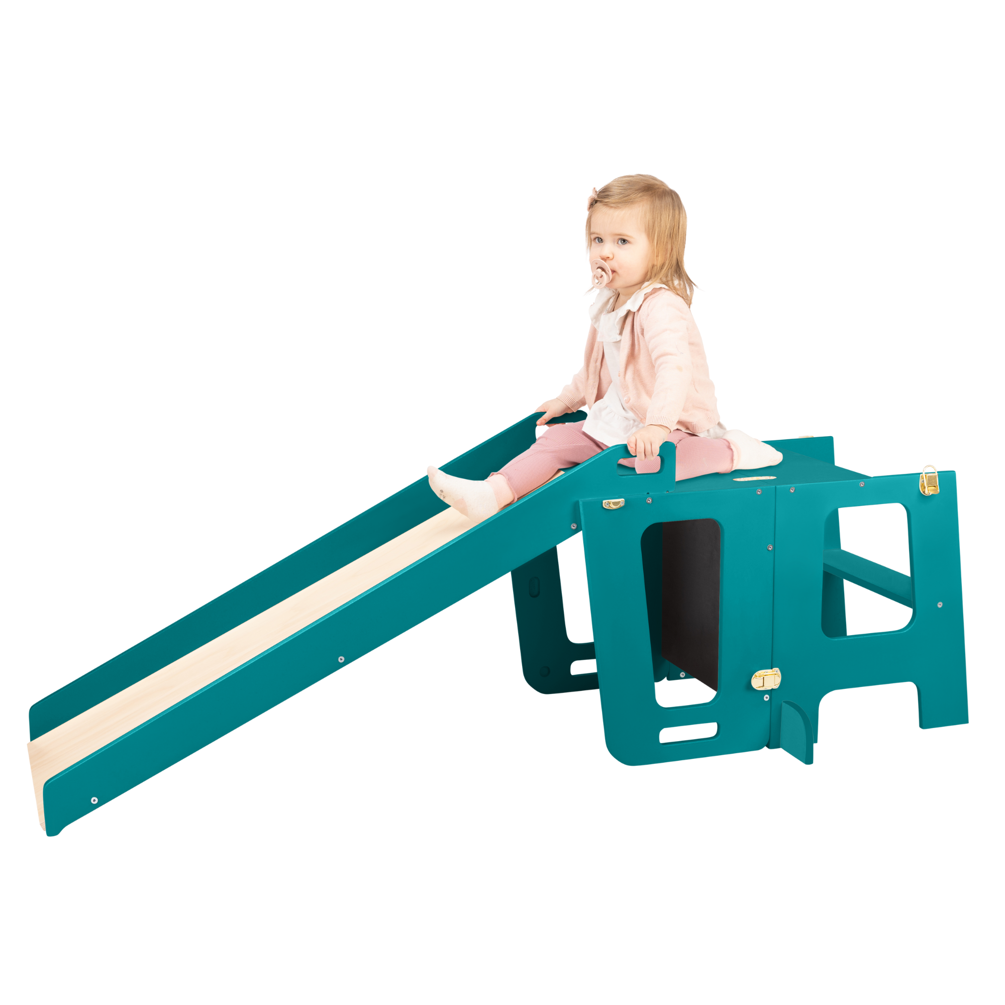 2 in 1 Learning Tower & Desk with Blackboard KLOK2