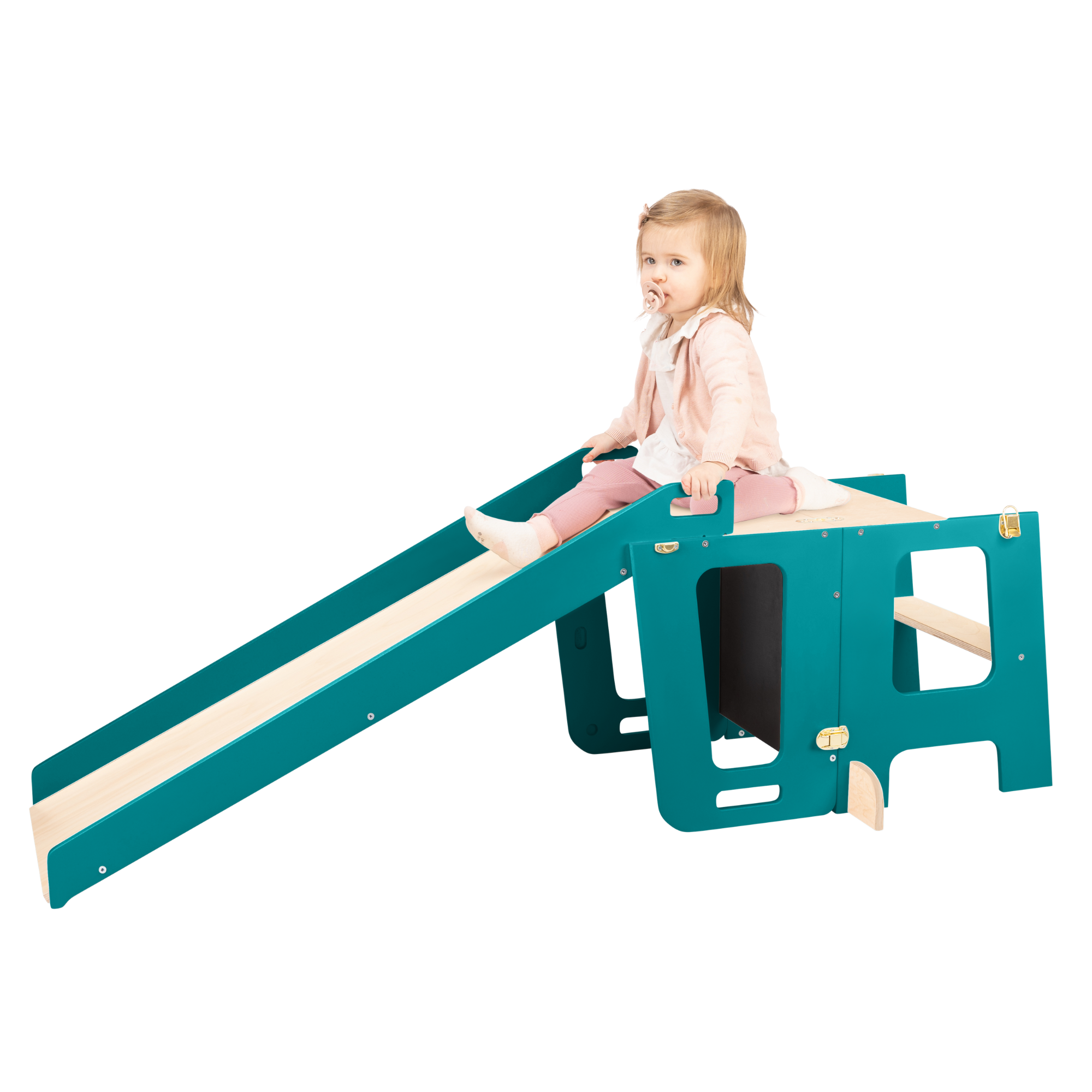 2 in 1 Learning Tower & Desk with Blackboard KLOK2