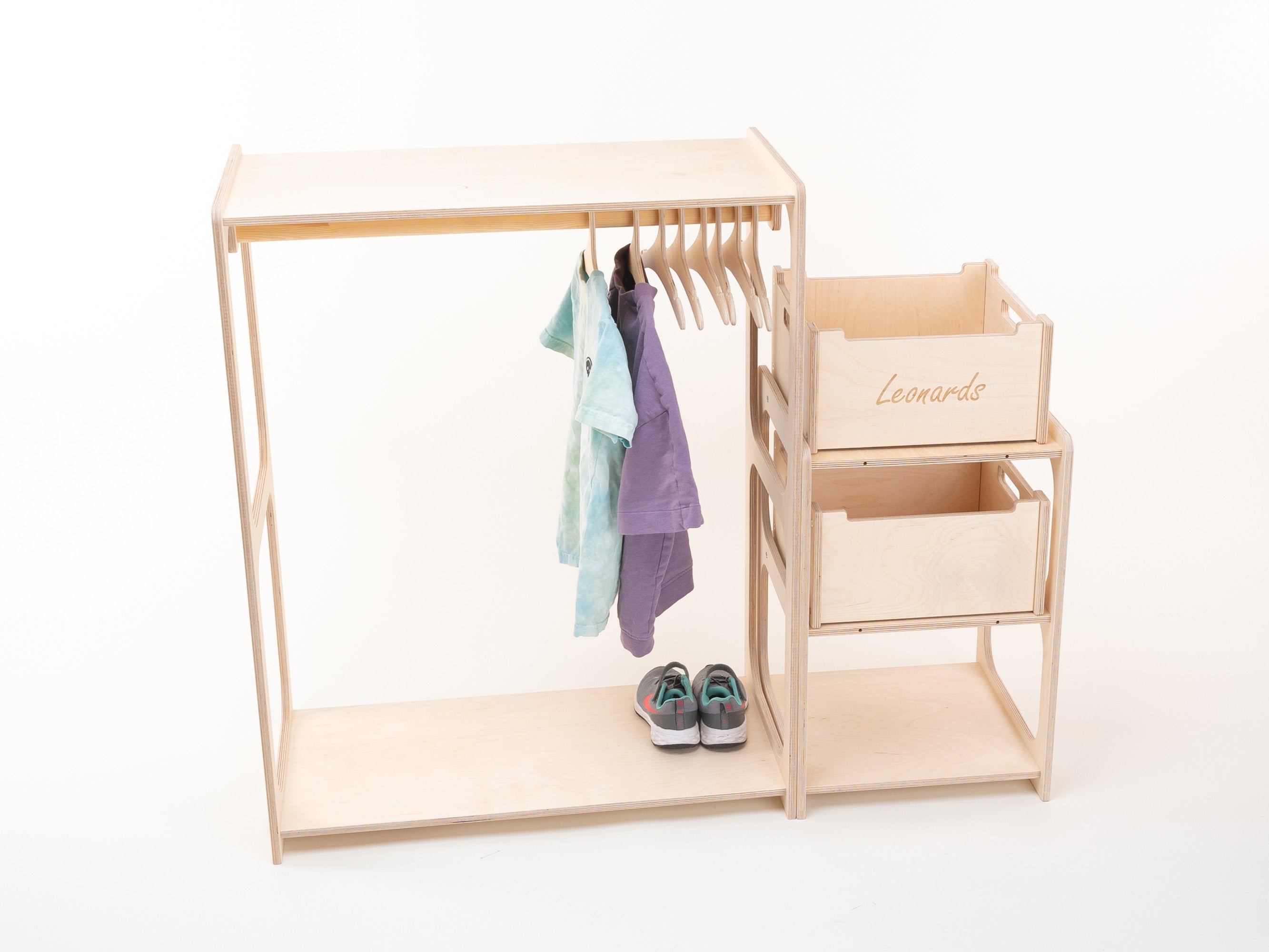 Kids Closet Rack | Montessori-Inspired Clothes Rack