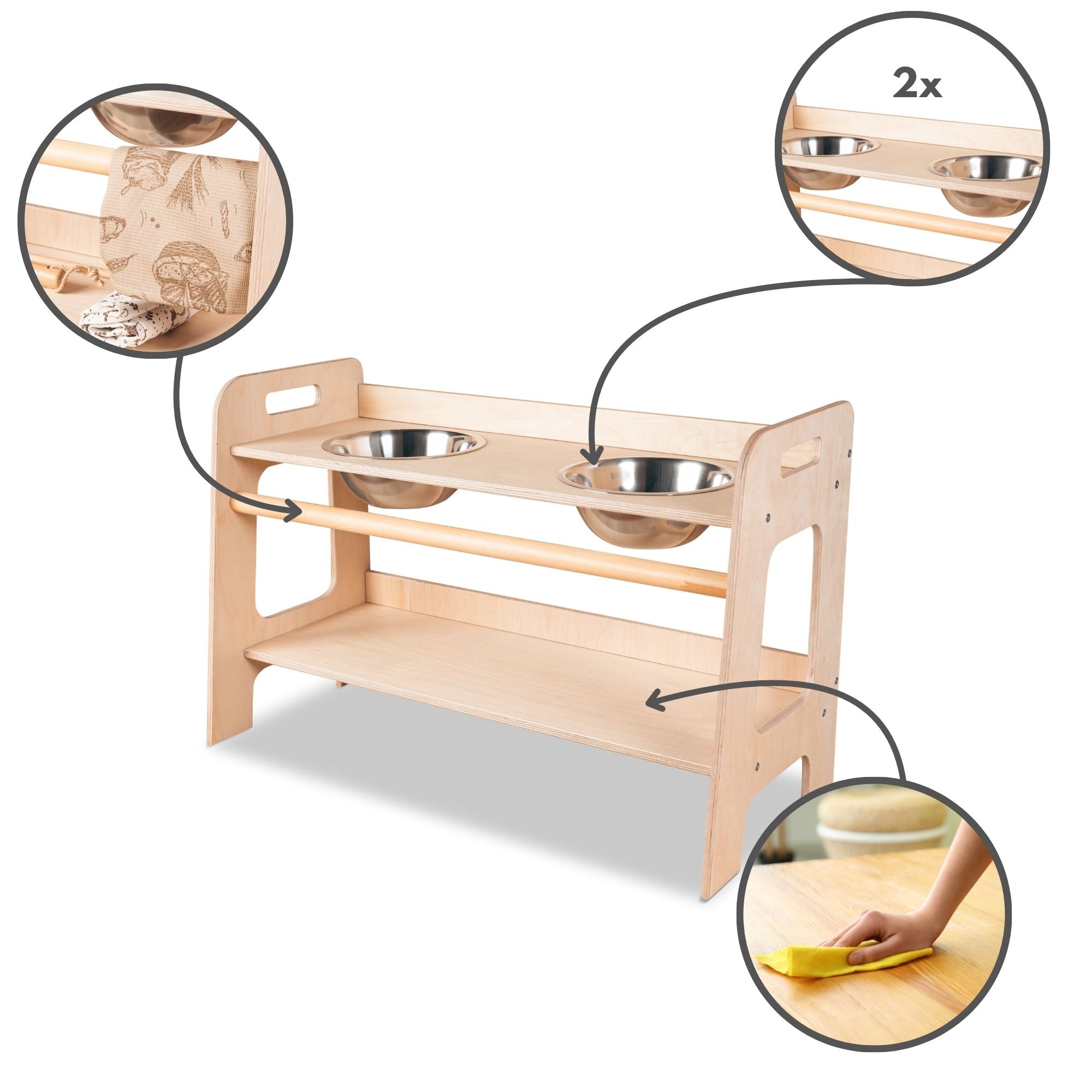 Washbasin for Kids — Montessori Wash Table