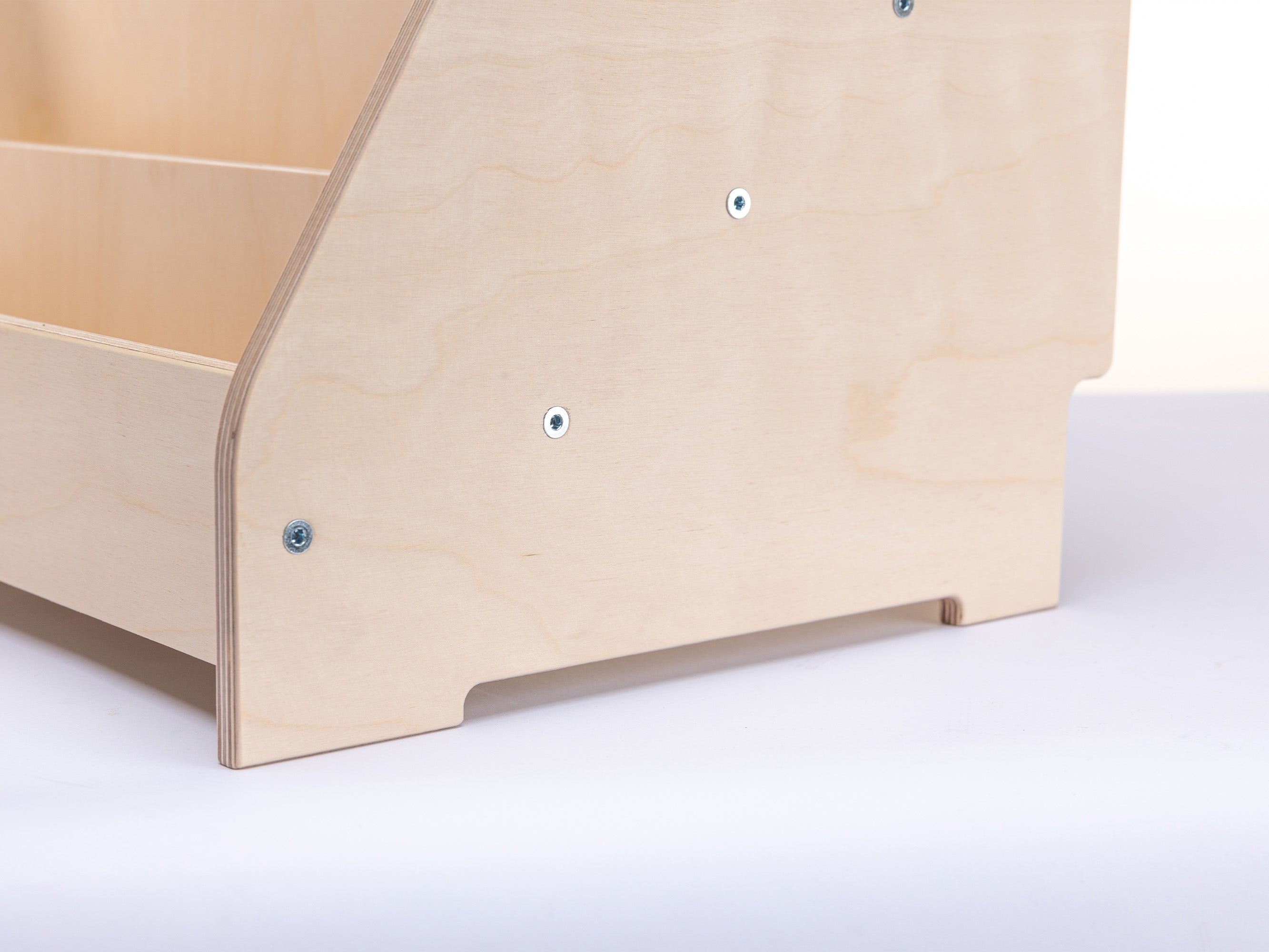 Bērnu grāmatu plaukts | Montessori grāmatu skapis | 5 plauktu grāmatu glabāšanas un demonstrēšanas vienība bērniem