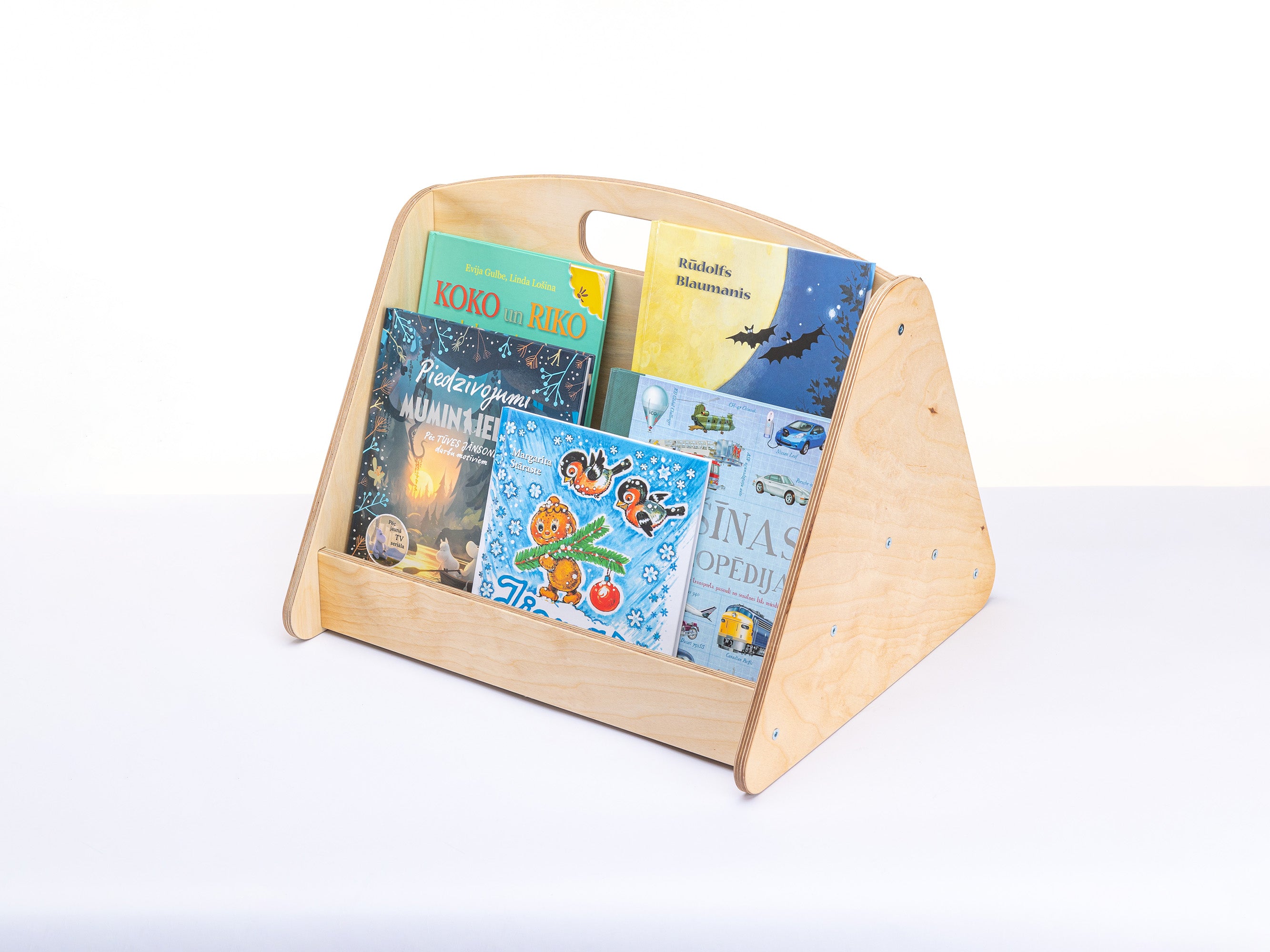 Doppelseitiges Kinderbücherregal | Lustiges und funktionales Bücherregal für Kinder