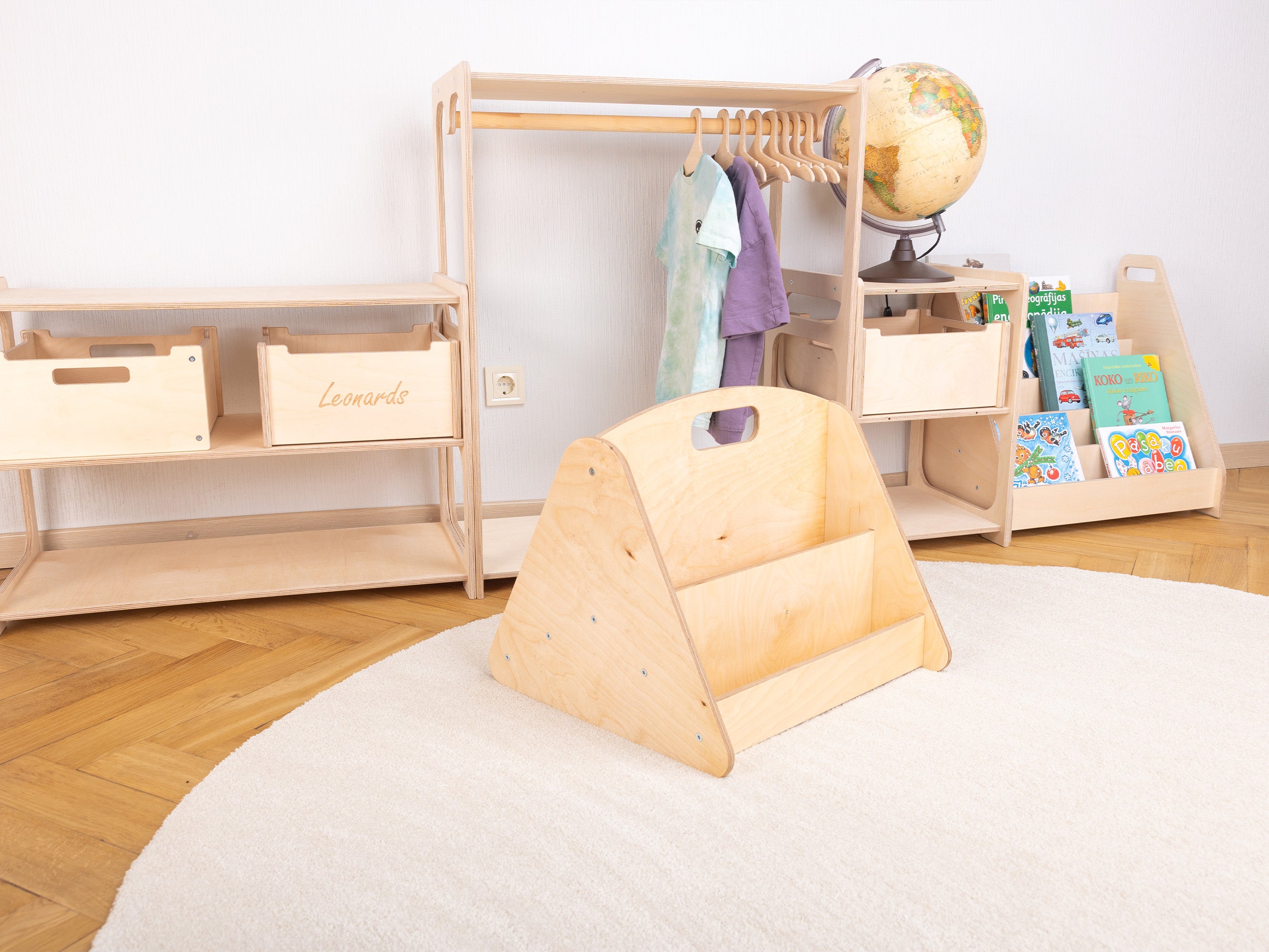 Doppelseitiges Kinderbücherregal | Lustiges und funktionales Bücherregal für Kinder