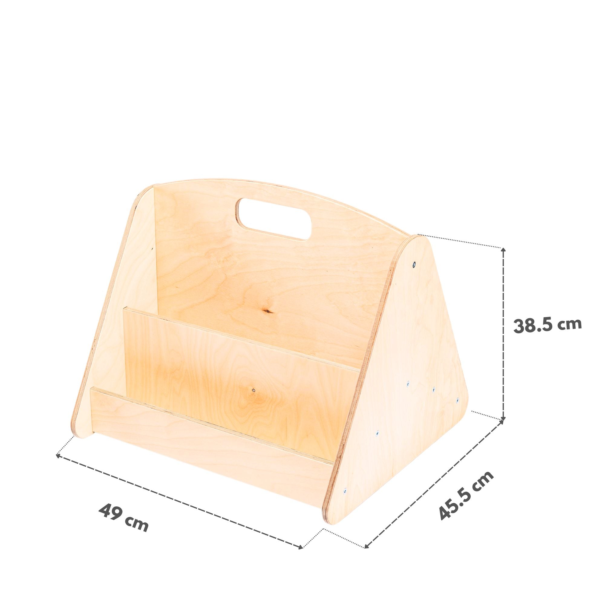 Doppelseitiges Kinderbücherregal | Lustiges und funktionales Bücherregal für Kinder
