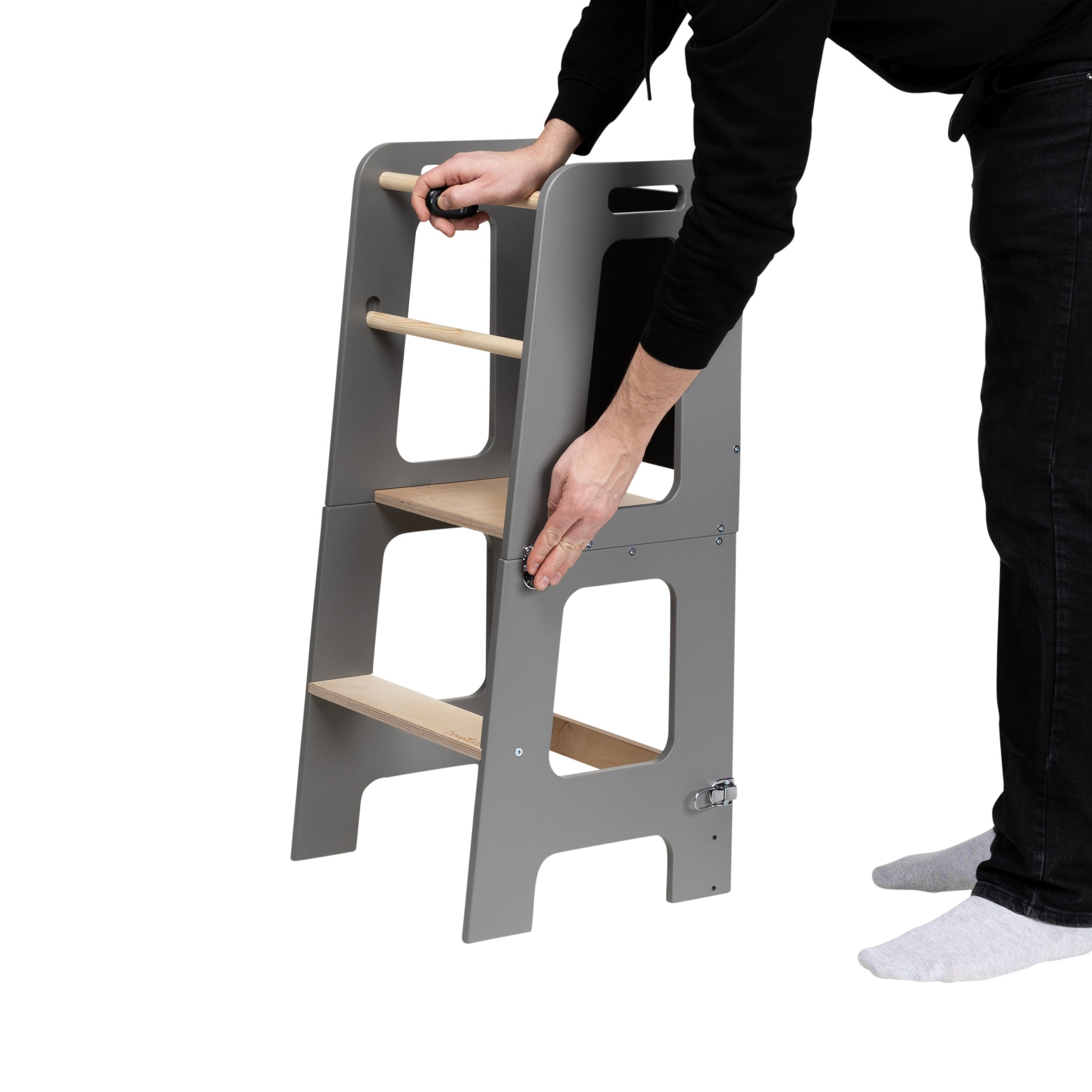 2 in 1 Learning Tower & Desk with Blackboard KLOK2