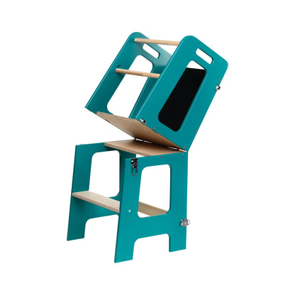 2 in 1 Learning Tower & Desk with Blackboard KLOK2