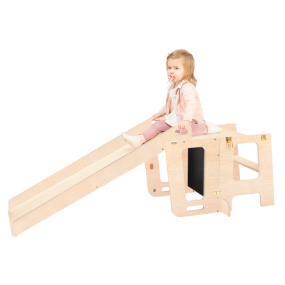 2 in 1 Learning Tower & Desk with Blackboard KLOK2