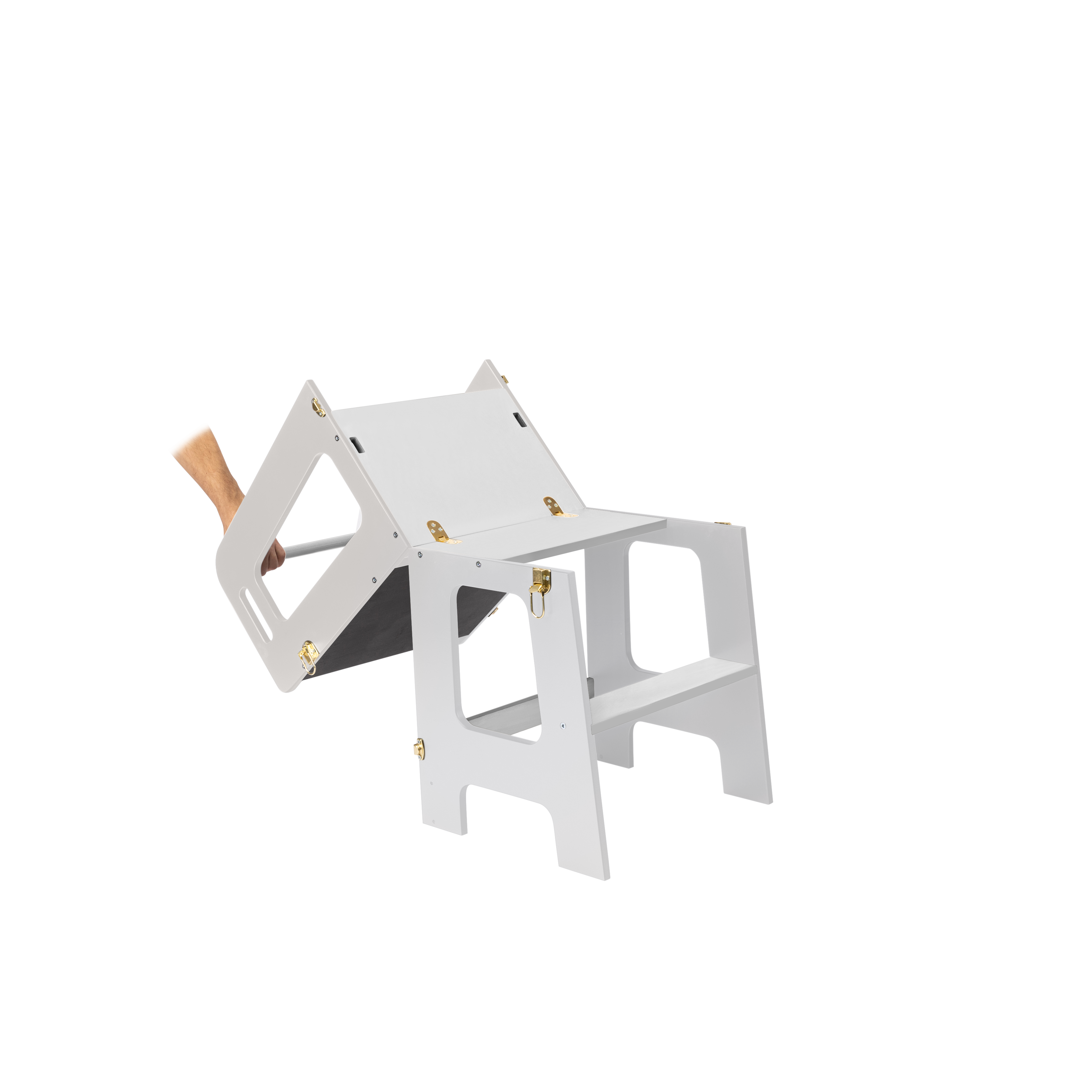 2 in 1 Learning Tower & Desk with Blackboard KLOK2