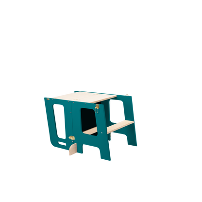 2 in 1 Learning Tower & Desk with Blackboard KLOK2